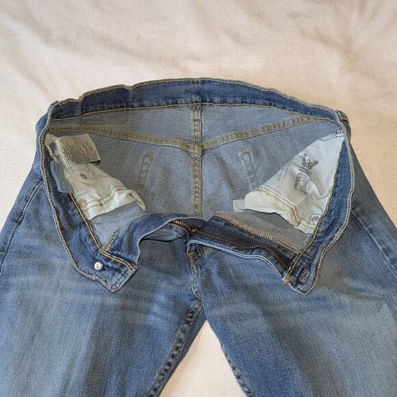 Men's Levi's 514 Regular Fit Denim Jeans for Men Blue 36 x 32 - Picture 3 of 4